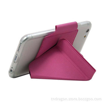 Origami case for iPhone 6, folded up many typing angels, built-in stand, TPU material
